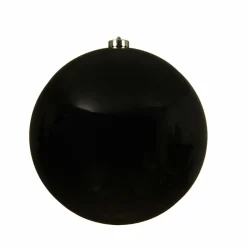 KAEMINGK Boule de Noël (D200 mm) Alpine Noir Discount