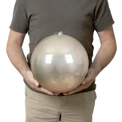 KAEMINGK Boule de Noël (D250 mm) Alpine Perle Online