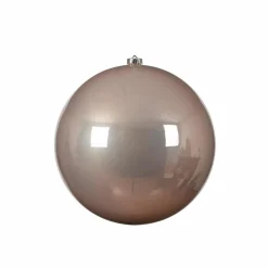 KAEMINGK Boule de Noël (D200 mm) Alpine Rose poudré Best