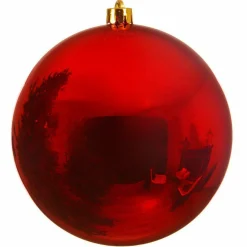 KAEMINGK Boule de Noël (D140 mm) Alpine Rouge Best