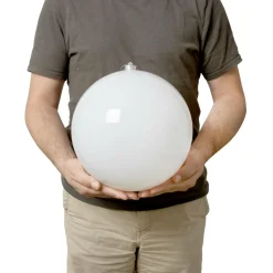 EMINZA Boule de Noël (D250 mm) New Alpine Blanc Hot