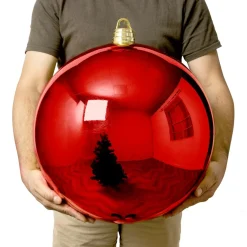 EMINZA Boule de Noël (D400 mm) New Alpine XXL Rouge Outlet