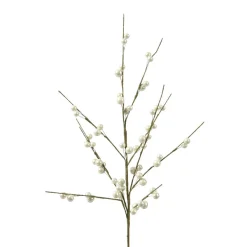 KAEMINGK Branche de baies (H55 cm) Laponie métallisé Perle Hot