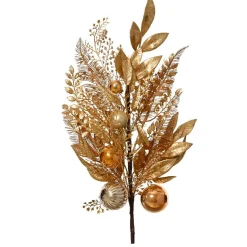 KAEMINGK Branche de feuille (H75 cm) Majesty cuivré Or