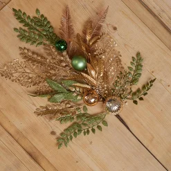 KAEMINGK Branche de feuille (H75 cm) Majesty et doré Vert Best