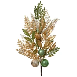 KAEMINGK Branche de feuille (H75 cm) Majesty et doré Vert Best