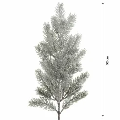 KAEMINGK Branche de sapin (52 cm) Omorika Vert enneigé Sapin enneigé Clearance