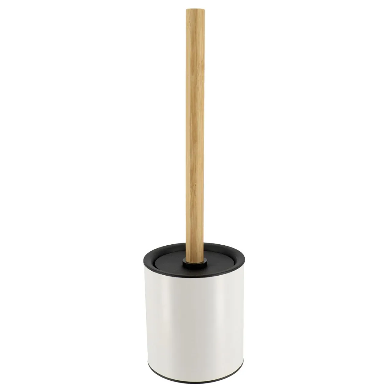 TENDANCE Brosse WC métal Purebamboo Blanc Sale