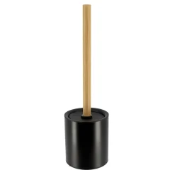 TENDANCE Brosse WC métal Purebamboo Noir Discount