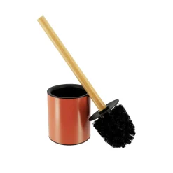 TENDANCE Brosse WC métal Purebamboo Terracotta Hot