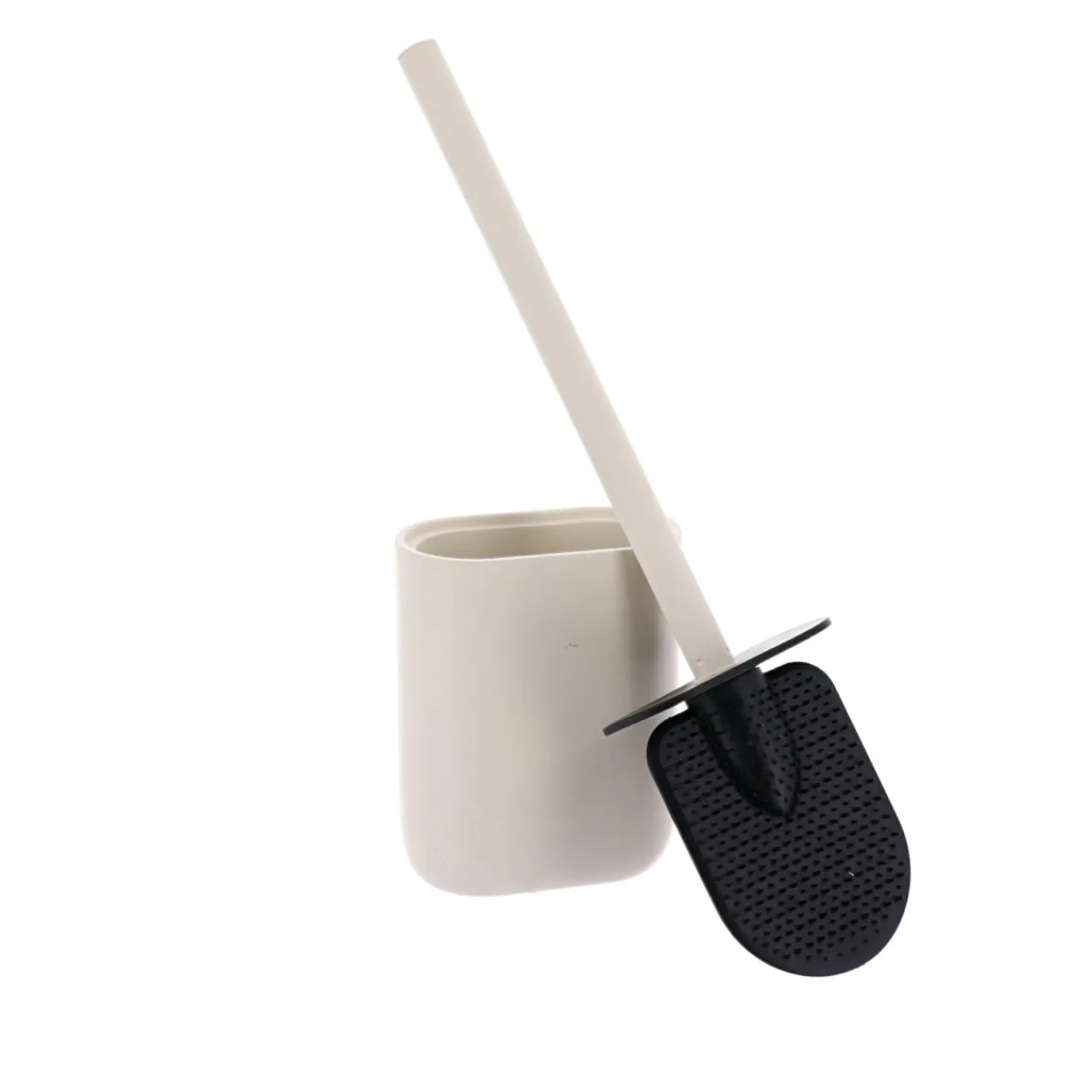 TENDANCE Brosse WC ovale Japandi Beige Outlet