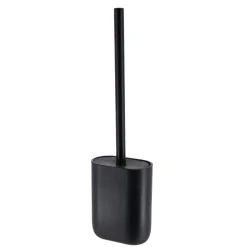 TENDANCE Brosse WC ovale Japandi Noir Discount