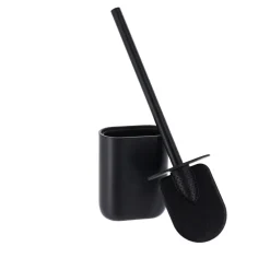 TENDANCE Brosse WC ovale Japandi Noir Discount