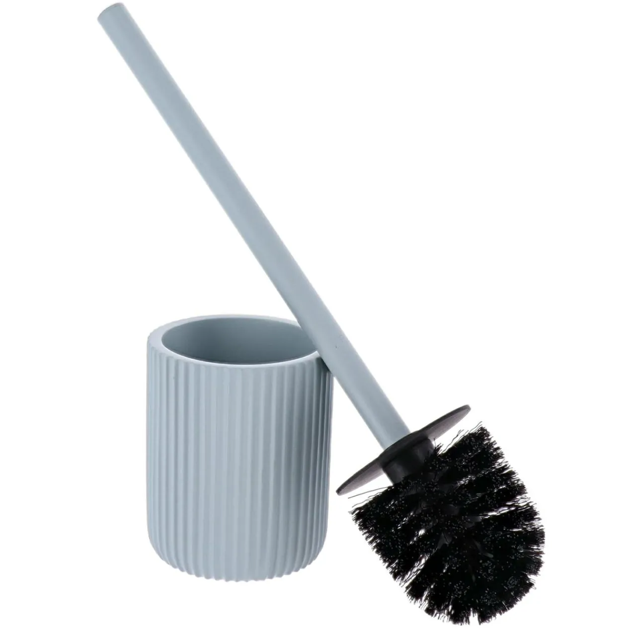 TENDANCE Brosse WC Timeless Strié Bleu clair New