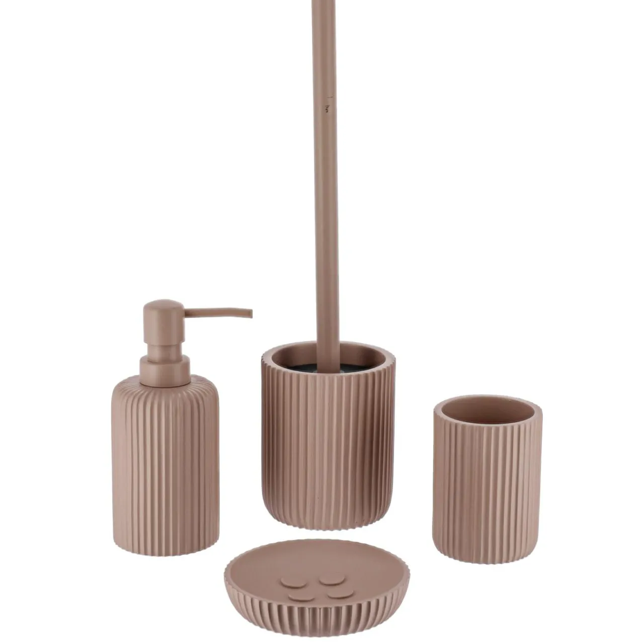 TENDANCE Brosse WC Timeless Strié Cappuccino