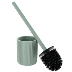 TENDANCE Brosse WC Timeless Strié Vert Eucalyptus Clearance