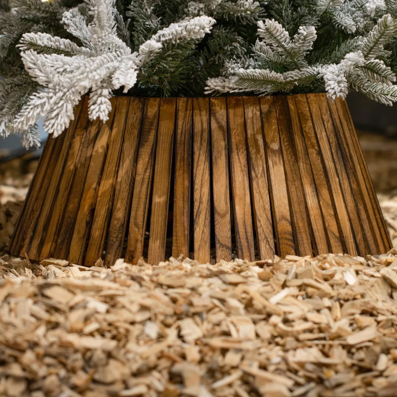 EMINZA Cache pied de sapin (D70 cm) Paulownia Bois Naturel Online