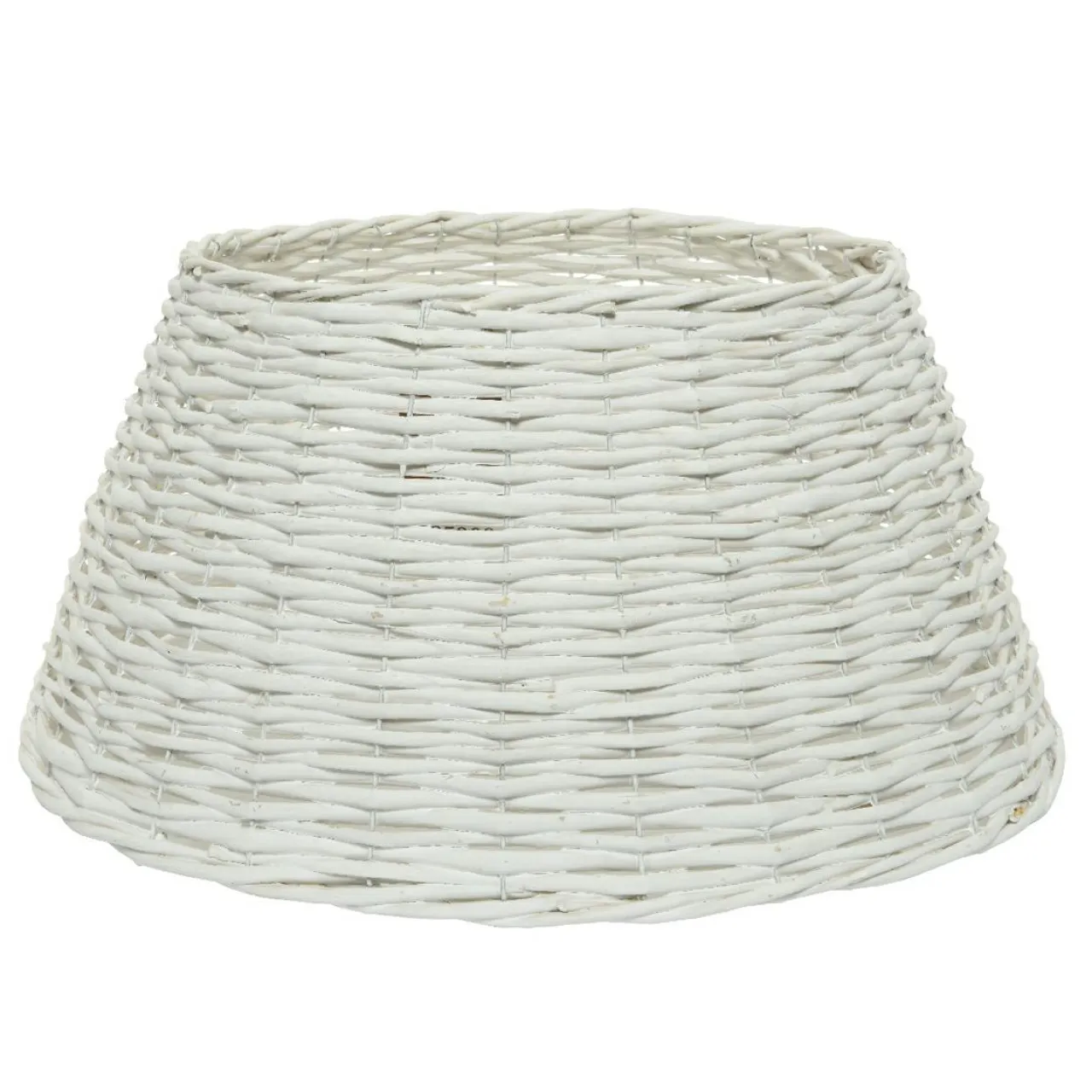 KAEMINGK Cache pied de sapin en osier (D70 cm) Saule tressé Blanc