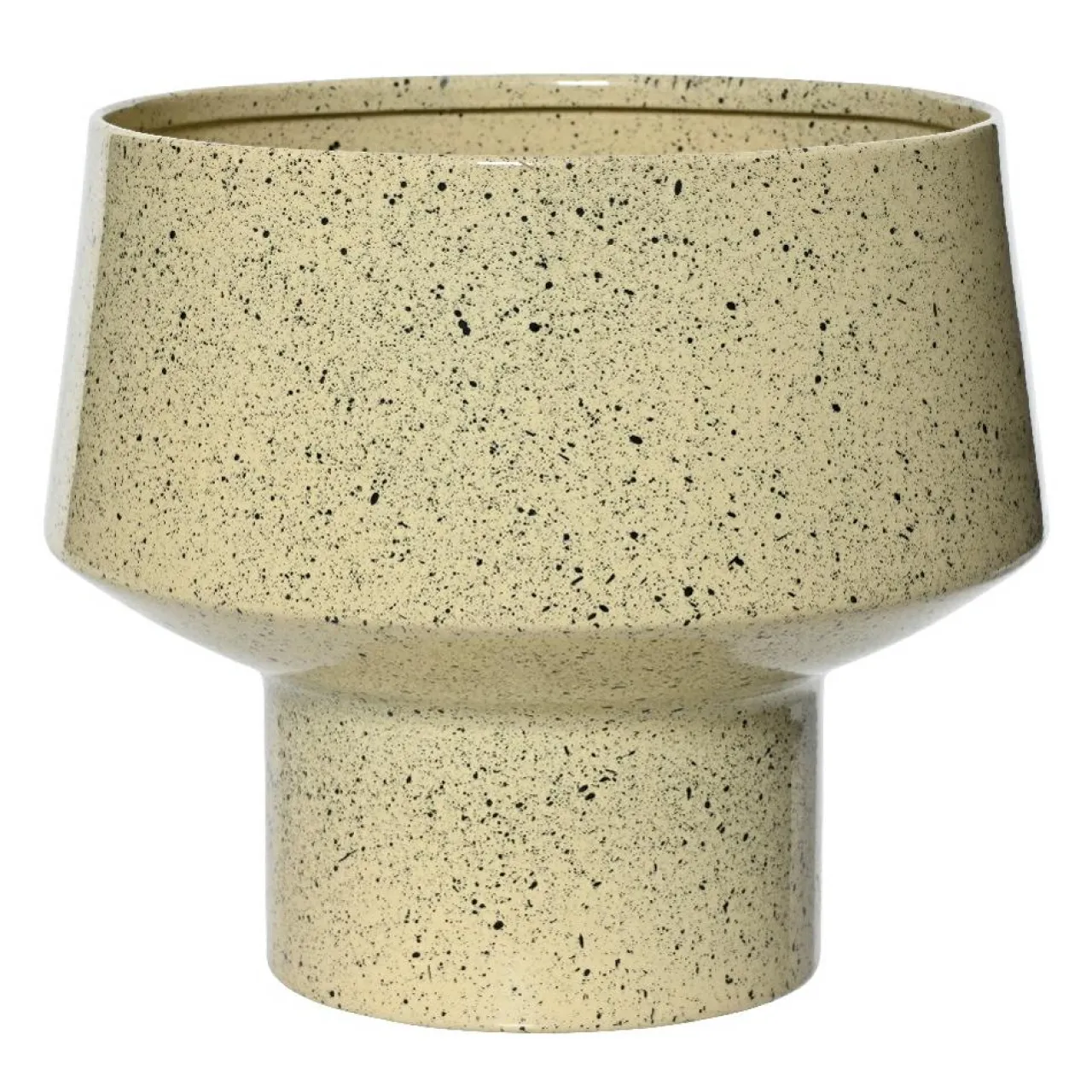 #N/A Cache-pot en métal (H16 cm) Terrazzo Beige Online