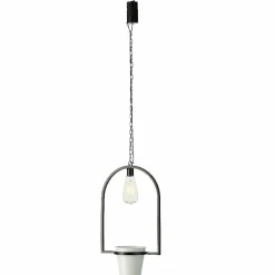 #N/A Cache-pot lumineux à suspendre (H102 cm) LED Melya - Blanc Best