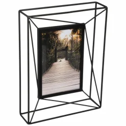 ATMOSPHERA Cadre photo en métal (10 x 15 cm) Filaire Noir Sale