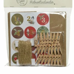 KAEMINGK Calendrier de l'avent à confectionner soi même guirlande Or Online