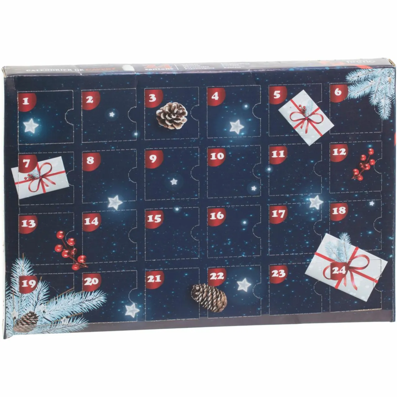 Feeric Lights & Christmas Calendrier de l'Avent Personnages pour village de noel Bleu Online