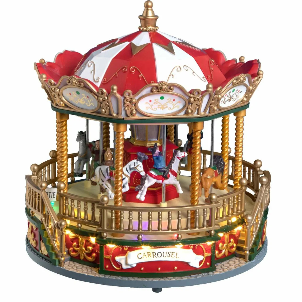 Feeric Lights & Christmas Carrousel lumineux et musical Nicolas New
