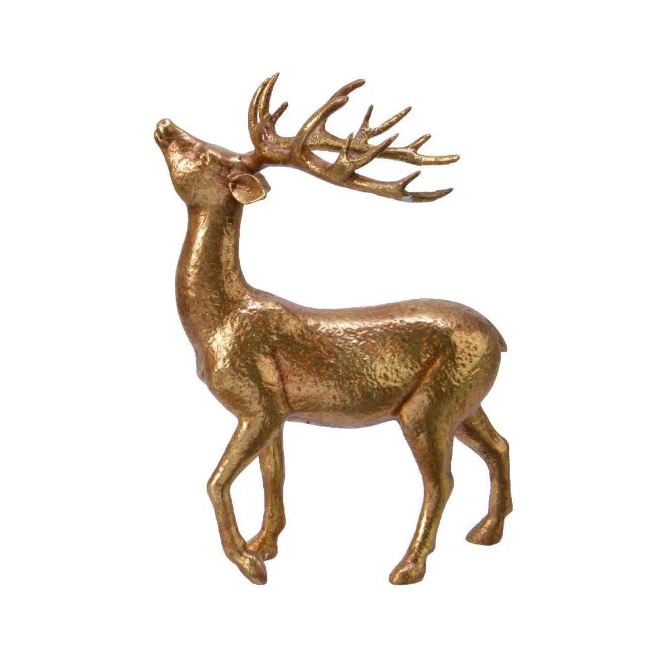 KAEMINGK Cerf décatif (H26 cm) Bois enchanté Dé Or Clearance
