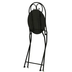 EMINZA Chaise bistrot pliable en faïence Lisse Pastel Multicolore Best