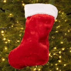 KAEMINGK Chaussette de Noël (H46 cm) Alice douceur Rouge Best