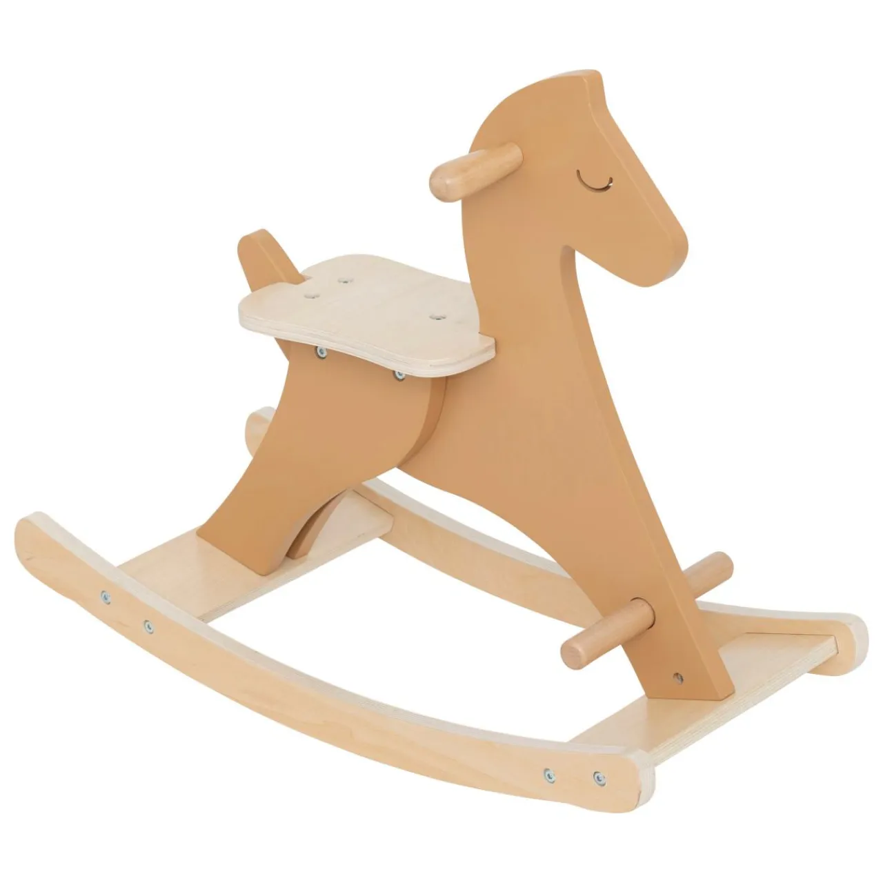 Atmosphera cru017dateur d'intu017drieur for kids Cheval à bascule bois (H54,5 cm) Dada Marron Online