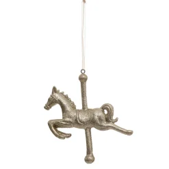 Feeric Lights & Christmas Cheval à suspendre (H11 cm) Manège Or Sale
