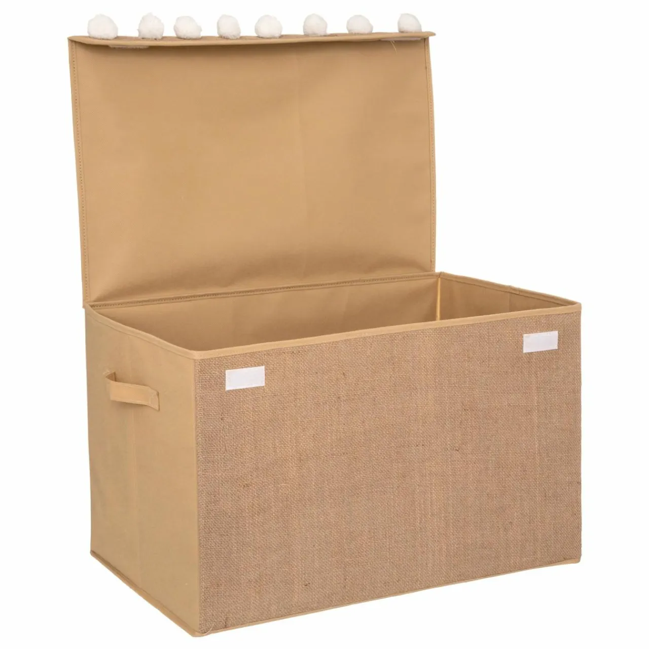 Atmosphera createur d'interieur for kids Coffre à jouets enfant jute pliant (57 x 36 cm) Elio Marron Best