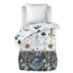 L'EFFET PAPILLON Couette imprimée enfant (140 x 200 cm) Octopia Multicolore Sale