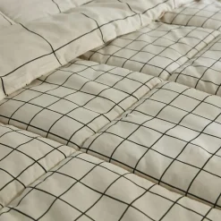 L'EFFET PAPILLON Couette imprimée et une taie d'oreiller (140 x 200 cm) Carrie Beige Best