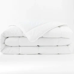 L'effet papillon Couette tempérée coton anti acarien (140 x 200 cm) Celeste he Blanc Online