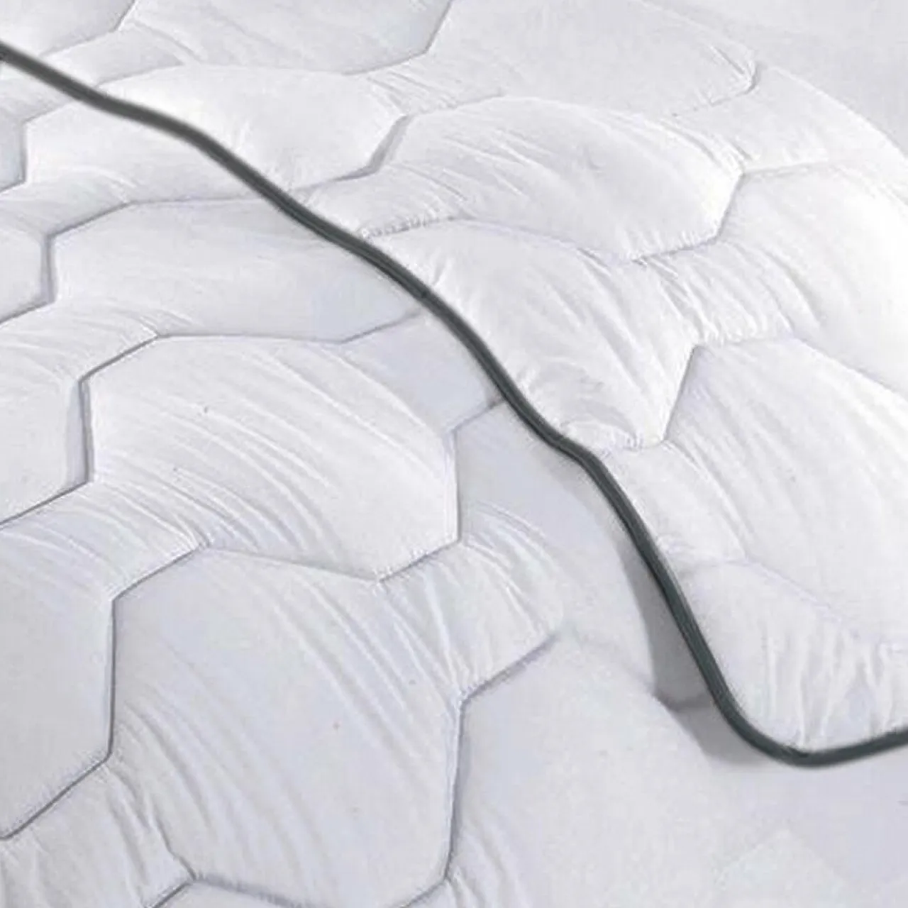 EMINZA Couette très chaude enveloppe percale de coton (200 x 200 cm) Galaxie he Blanc Clearance