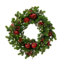 KAEMINGK Couronne de Noël (D40 cm) Pommes sucrées Rouge Best