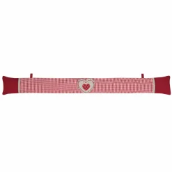 LOVELY CASA Coussin bas de porte coton (90 x 10 cm) Marianne Rouge Sale
