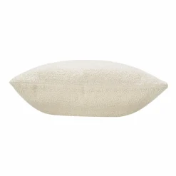 douceur d'intu017drieur Coussin carré bouclette (45 cm) Wooly Ecru Beige Best