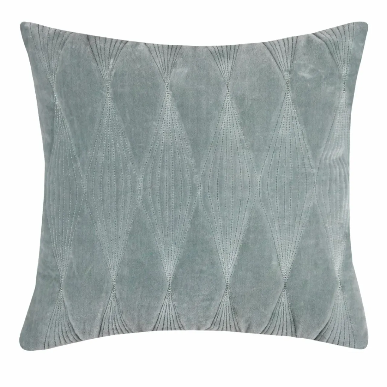 LOVELY CASA Coussin carré (40 cm) Naomie Vert Jade Outlet