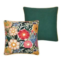 STOF Coussin carré coton (50 x 50 cm) Betty Multicolore Outlet