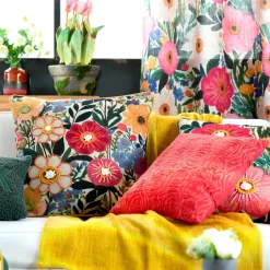 STOF Coussin carré coton (50 x 50 cm) Betty Multicolore Outlet