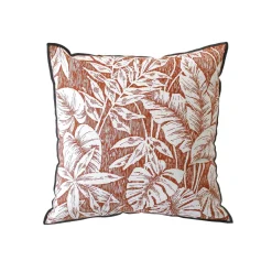 ENJOY HOME Coussin carré coton (40 x 40 cm) Bundi Terracotta Hot