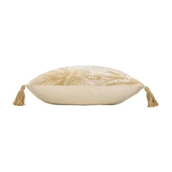 douceur d'intu017drieur Coussin carré coton (45 x 45 cm) Dune Ecru Online