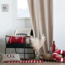 STOF Coussin carré coton (50 x 50 cm) Fregate Beige Outlet
