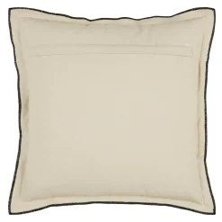 STOF Coussin carré coton (45 x 45 cm) Helios Ecru