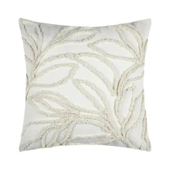 STOF Coussin carré coton (40 x 40 cm) Hemera Beige Naturel Outlet