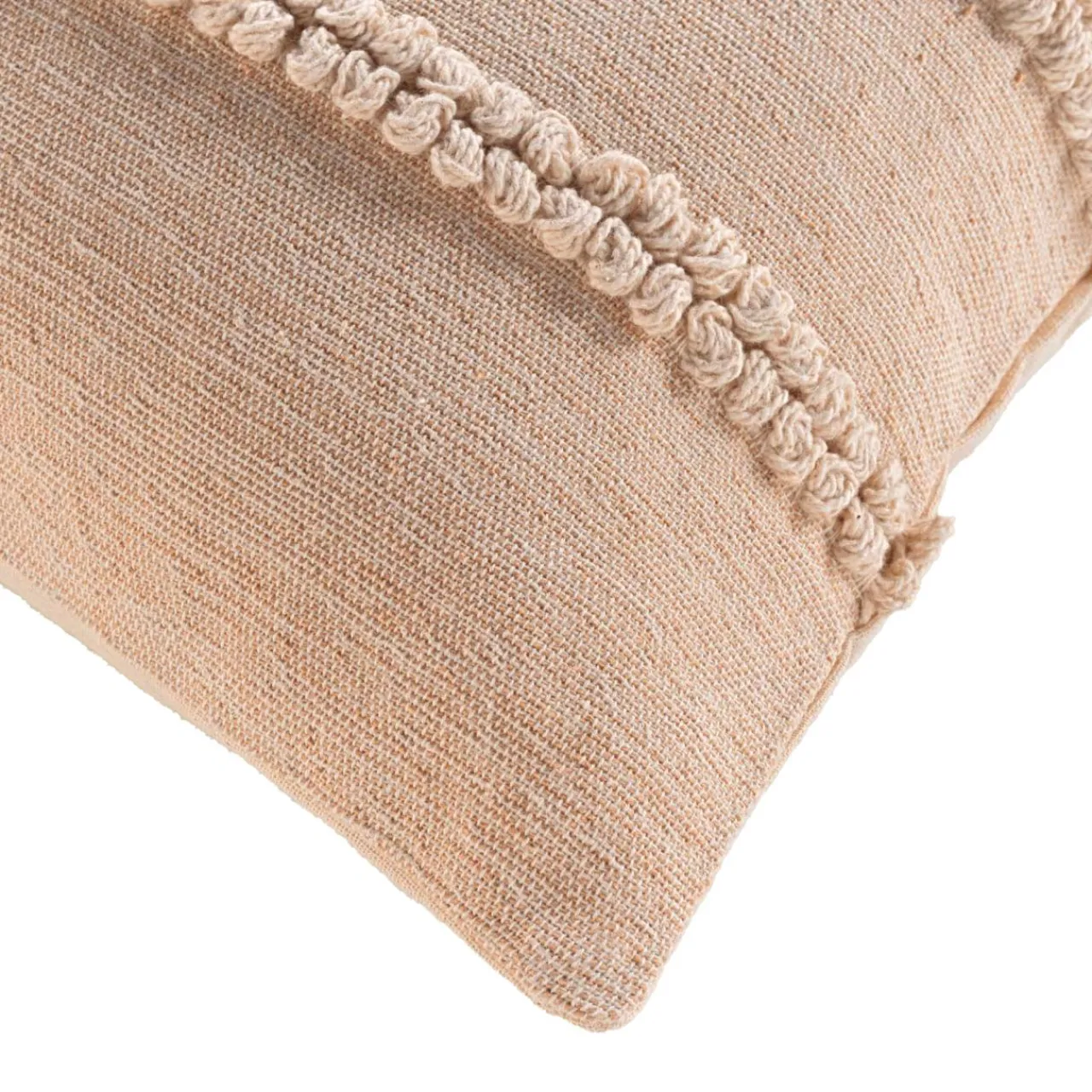 douceur d'intu017drieur Coussin carré coton (45 x 45 cm) Hilary Beige Discount